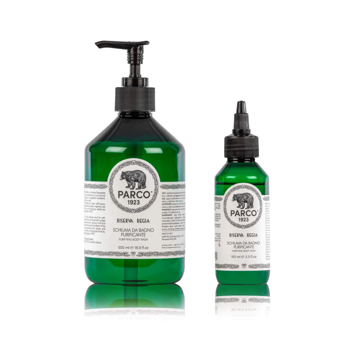 Schiuma da bagno purificante Riserva Regia